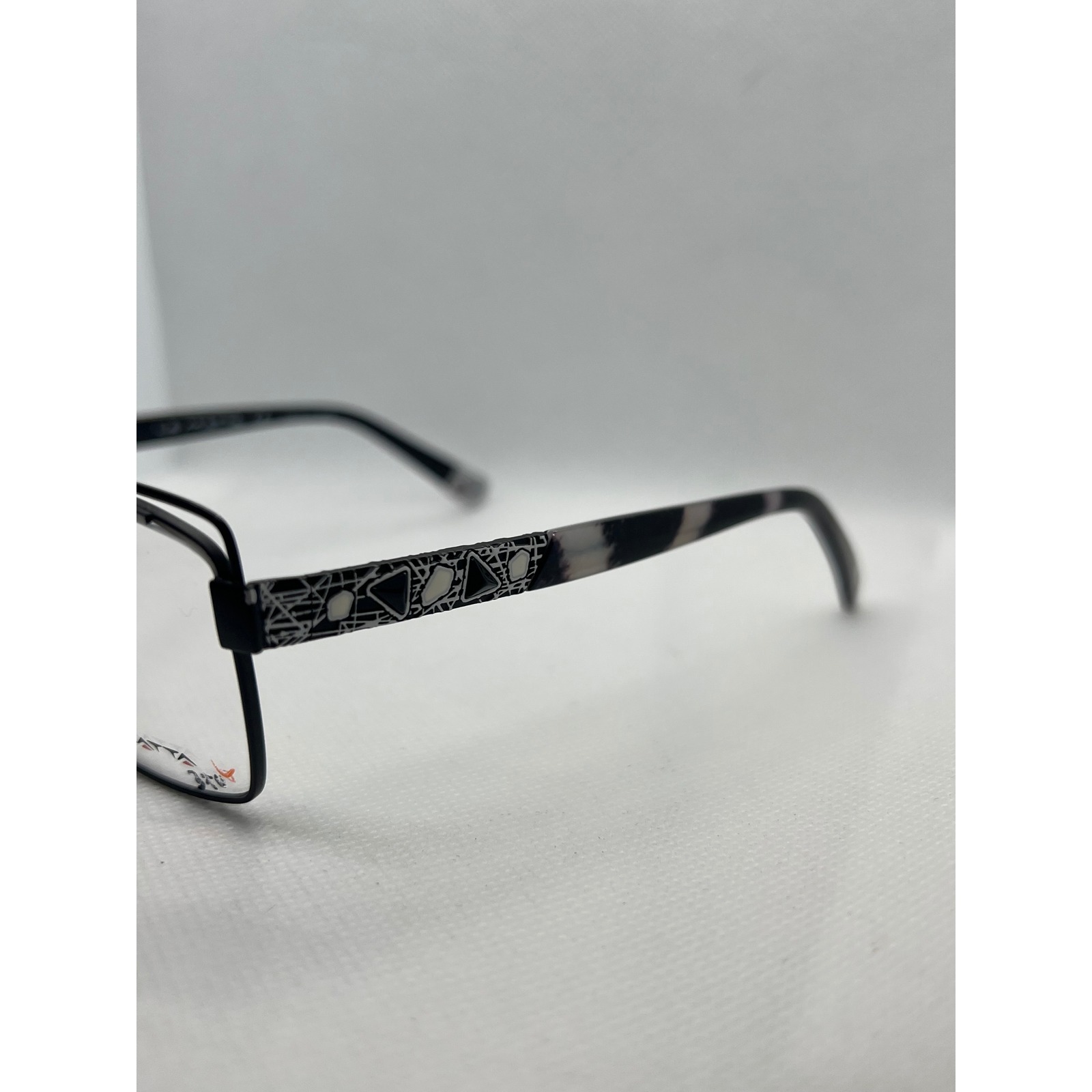 La Matta Lm3278 Designer Eyeglasses Frames Italy Stainless Steel Cat Eye — image 2 of 5